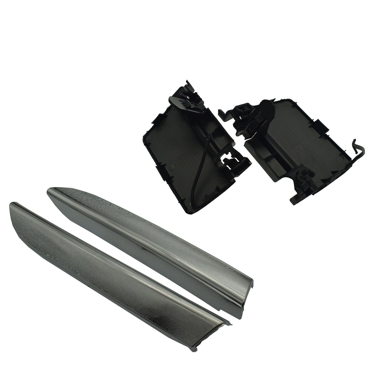 for Lexus RX350 RX450h Front Left  Right Bumper Tow Hook Cover Trim Molding Set