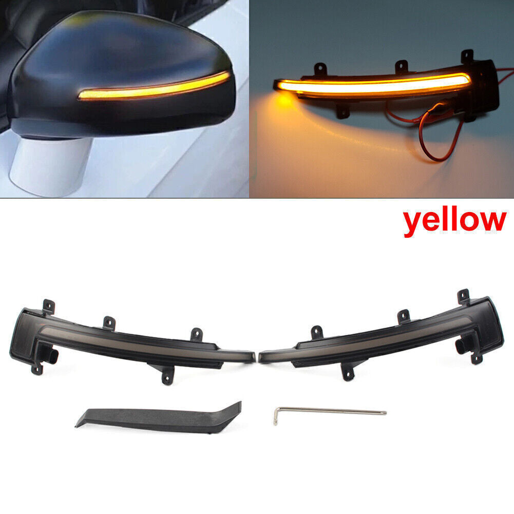 Dynamic LED Mirror Indicator Turn Signal Light for Audi TT TTS TTRS MK2 R8 07-14
