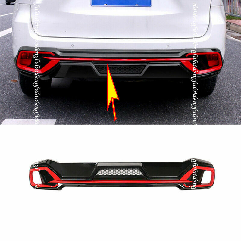 for Toyota Highlander 2017-2019 Rear Bumper Diffuser Lip Spoiler Splitter Guard