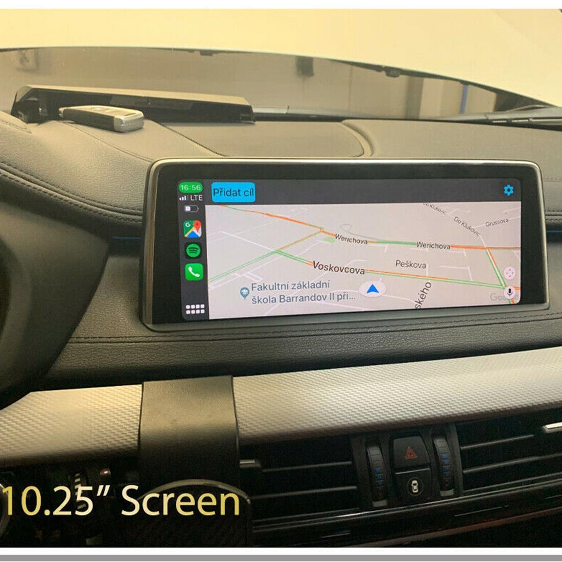 Wireless CarPlay decoder box for Apple, Android, for BMW car interface NBT system