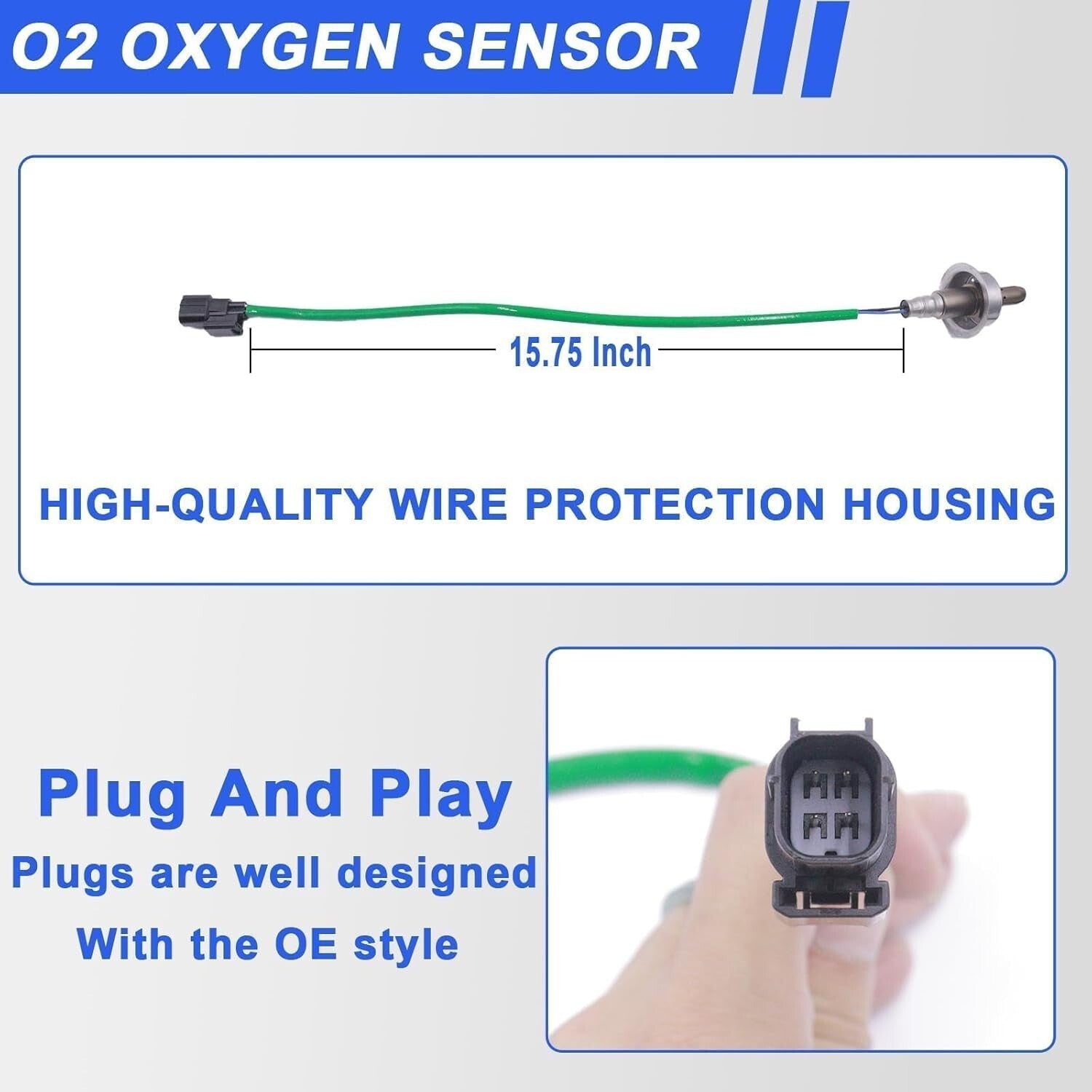 2Pcs Oxygen O2 Sensors upstream and downstream for Honda Accord 2008-2012 2.4L