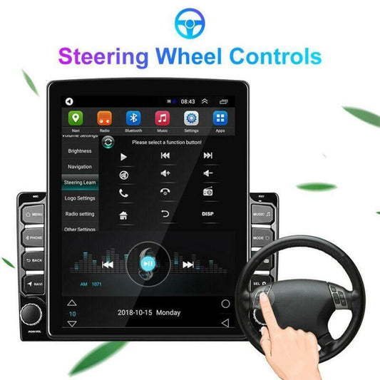 9.7in Car Stereo Radio Quad-core GPS Navigation HD Touch Screen Android 9.1 B01