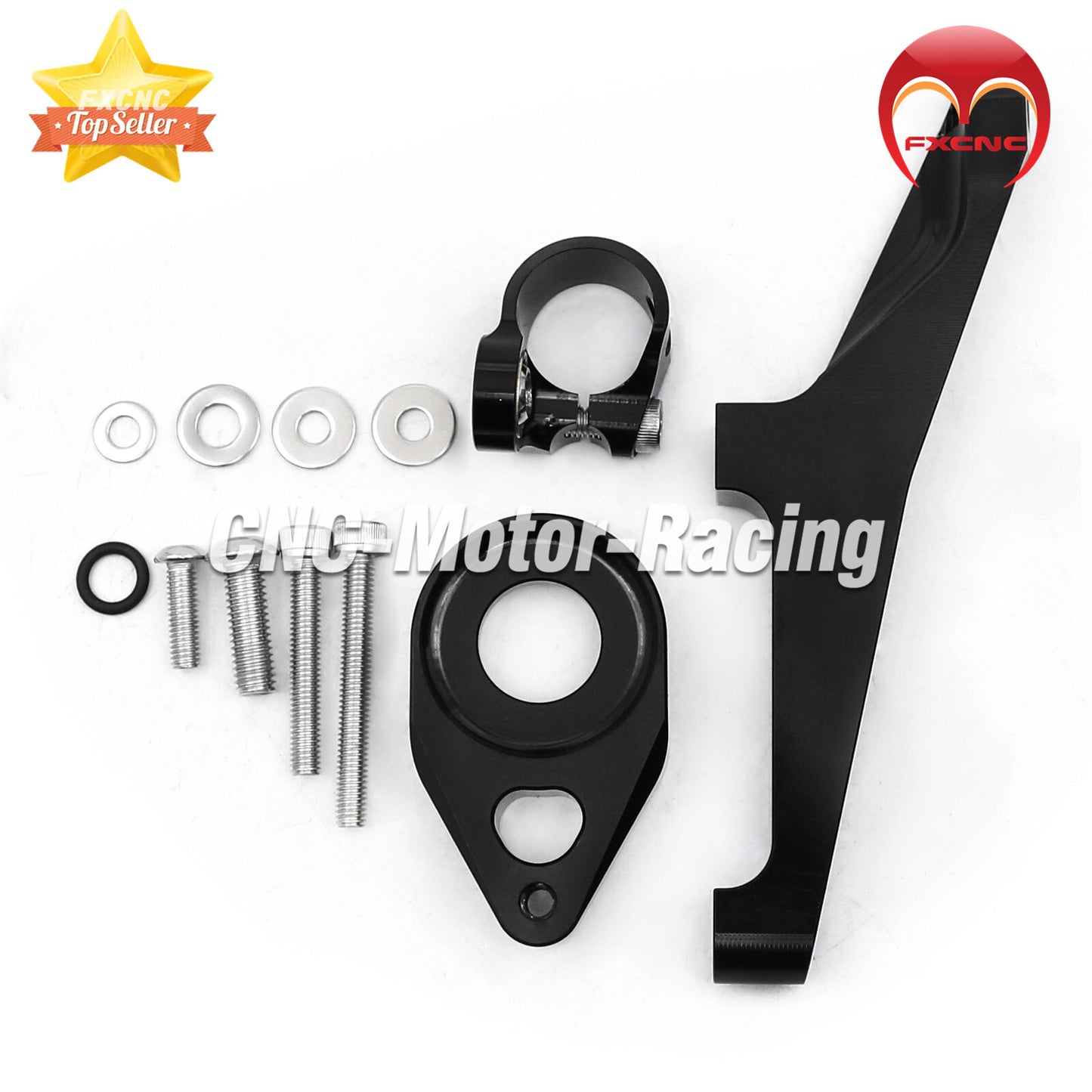Motorcycle Steering Damper Stabilizer Mount Kit for SV650 2016 - 2021 - 2022