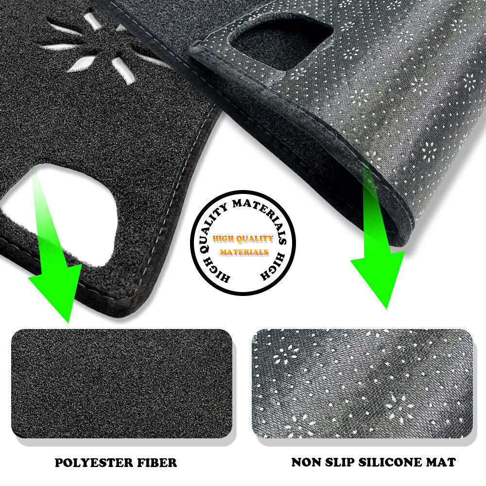 for Toyota Tundra 14-2021 Dash Cover Dashboard Mat Car Interior Pad Sunshield 1X
