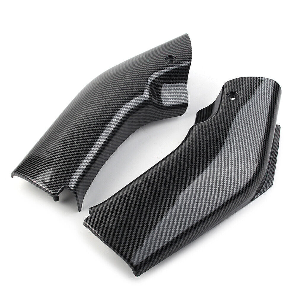 Carbon Fiber Front Side Dash for RAM Air Duct Cover Fairing Fit ZX6R 2000-2002