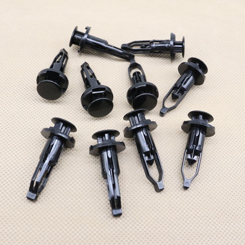 10-piece set of push-type anti-collision cover fixing buckles suitable for Toyota 52161-20010