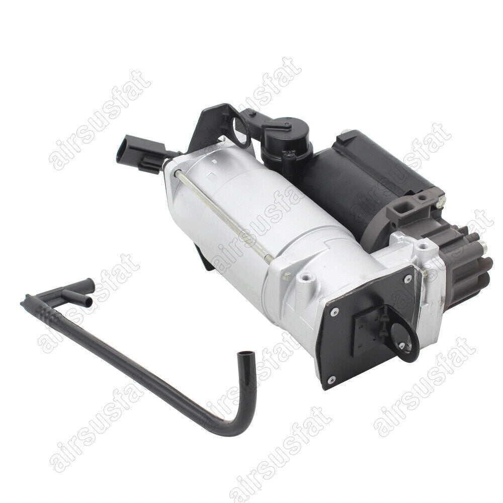 for Mercedes W220 W211 Air Compressor Pump w/Relay+Air Pipe+Solenoid Valve Block