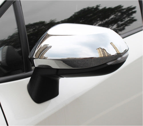 for Toyota for Corolla 2019-2023 Chrome Rearview Side Door Mirror Molding Cover Trim