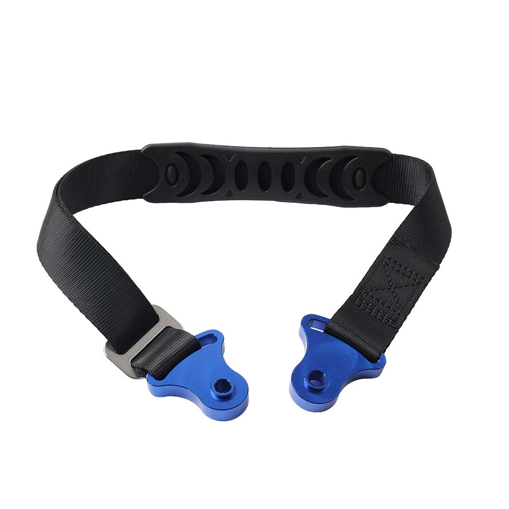 Motorcycle Universal Adjustable Fork Rear for Seat Rescue Strap Sling Pull Belt