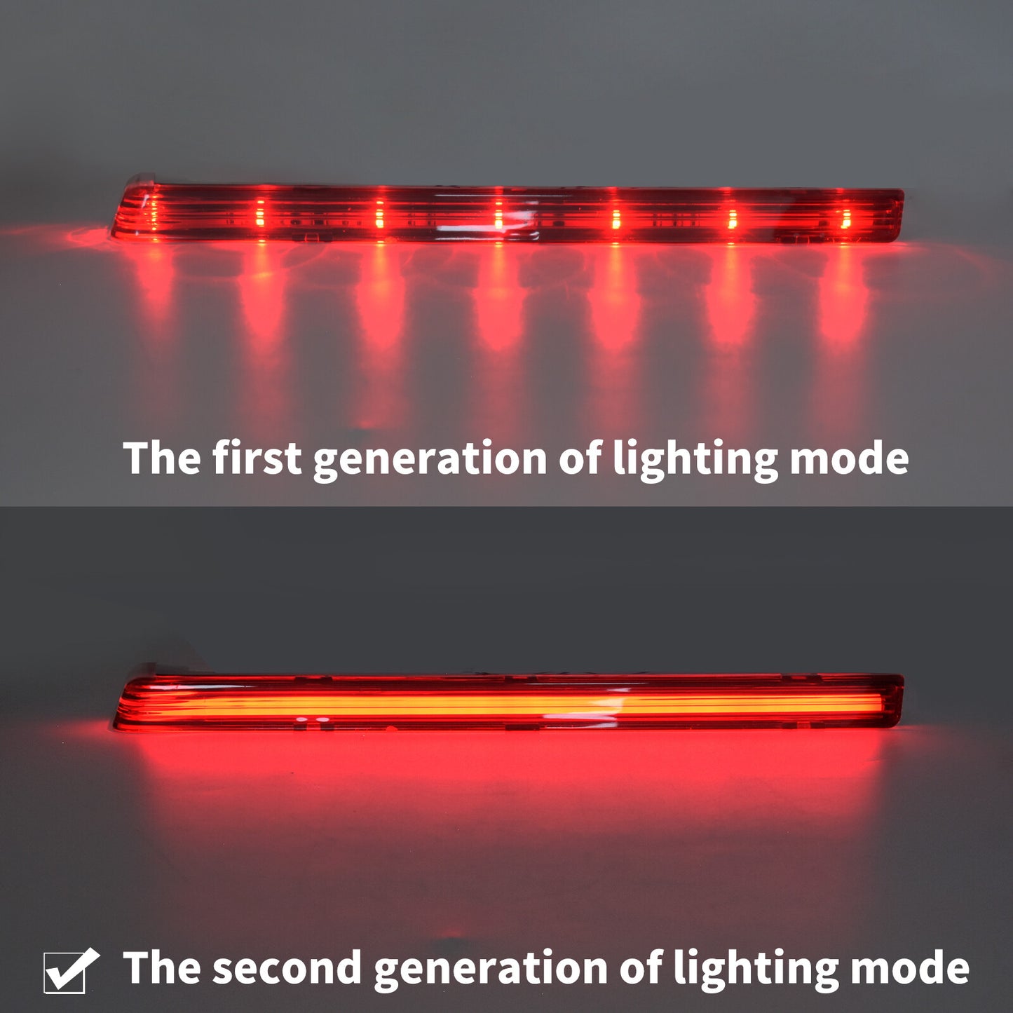 Smoke Pack Accent Side Marker LED Light for Harley Tour Pak Electra Road Glide