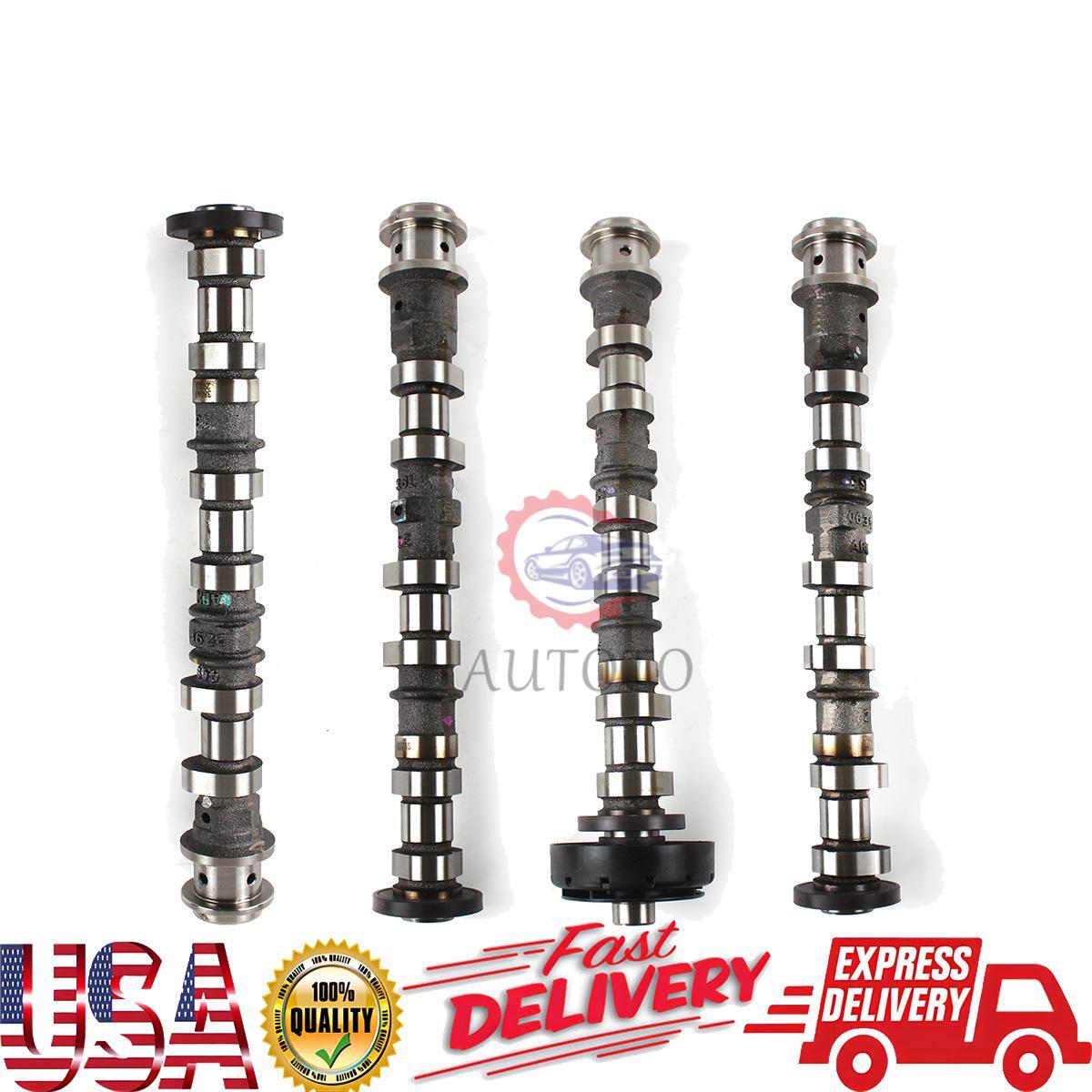 4Pcs Engine Camshaft For 3.6L 2011-2018 for JEEP for DODGE for CHRYSLER for RAM Pentastar