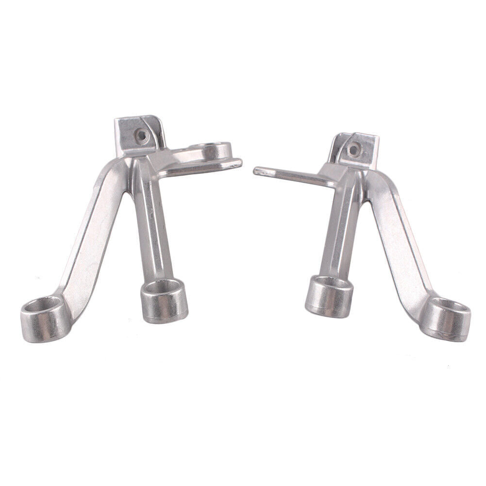 Rear Passenger Footrest Foot Pegs Brackets Fits for Suzuki GSXR 1000 2003 2004 K3