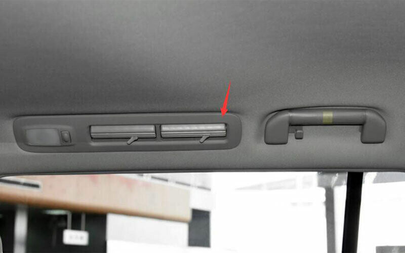 for Nissan Armada Patrol 17-20 Rear Upper Air Out Vent Cover Trim Wood Grain 4P