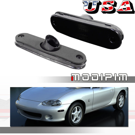 Front/rear side indicator light housings are compatible with 1990-2005 for Mazda Miata MX-5 models.