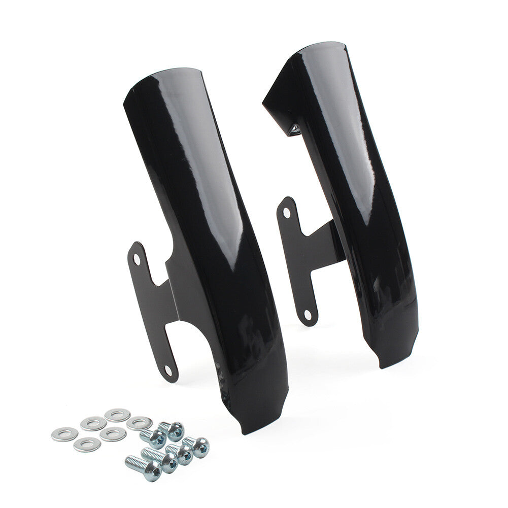 for Harley-Davidson Touring 2009-2013 Black Pair Fender-Saddlebag Filler Panels