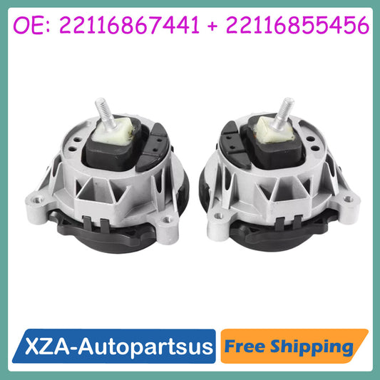 2Pcs Front Engine Motor Mount LR for BMW F20 F21 F23 F30 New 22116867441 +55456