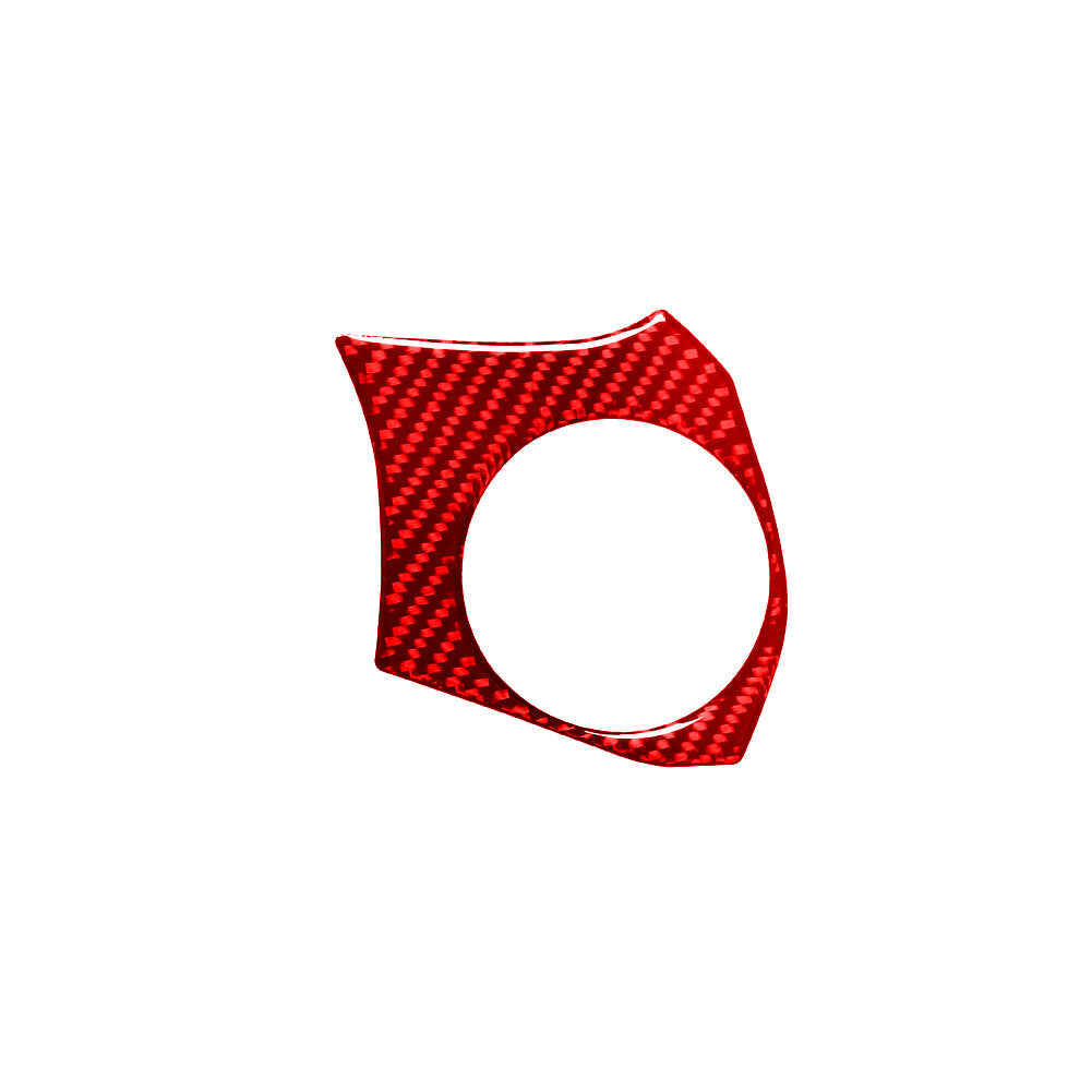 Red Carbon Fiber Right Key Hole Of Steering Wheel Trim for Lexus RX300 1998-2003