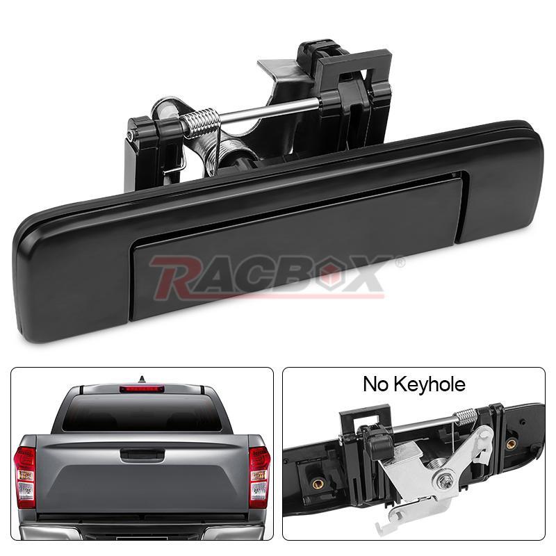 Black Tailgate Handle No Keyhole for 2012-2016 for Holden Colorado RG/ for Isuzu DMAX US
