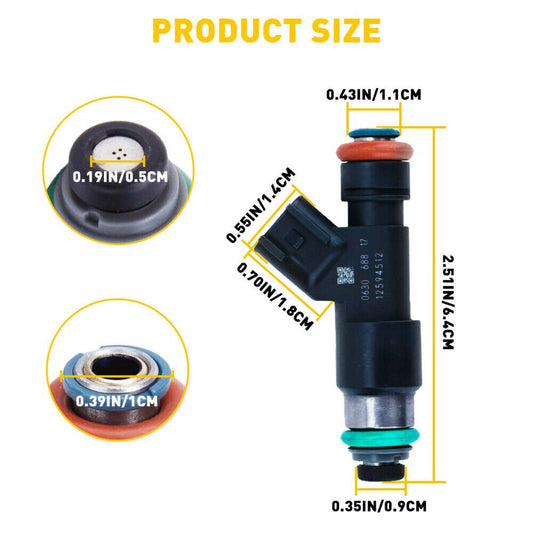 One-pack fuel injector 12594512 suitable for Chevrolet Silverado suburban Tahoe 2007-2009