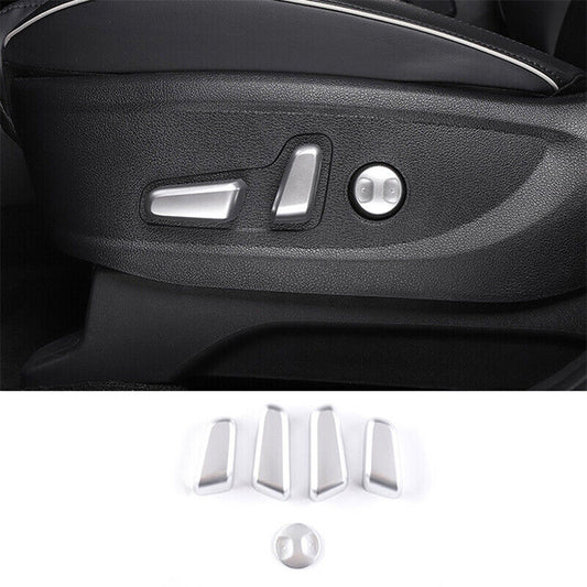 for Hyundai Palisade 2020-24 Silver for Seat Adjustment Switch Control Button Cover
