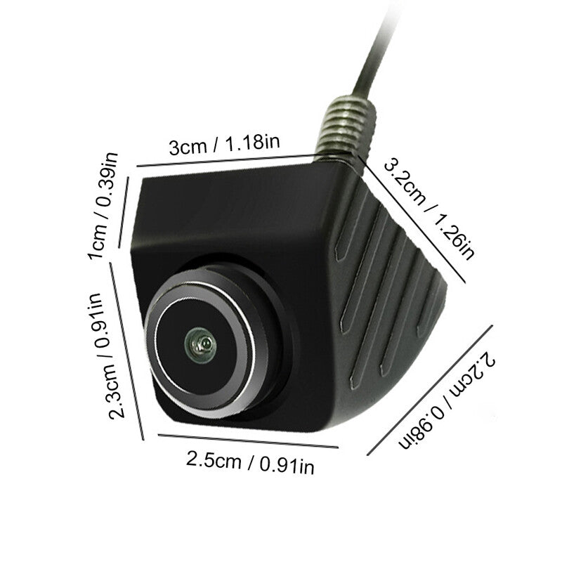 12V-24V Car SUV Rearview Reverse Parking AHD Rotating Waterproof Camera
