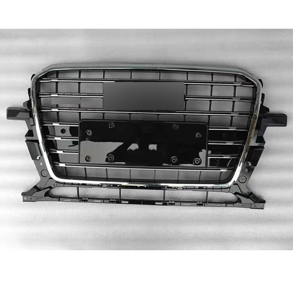 Front Grill Mesh Grille Fit for Audi Q5 2013 2014 2015 2016 SQ5 Bumper Grilles