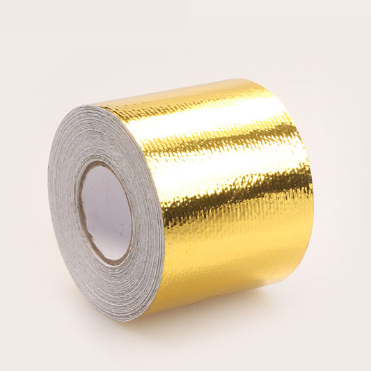 16ft Reflective Adhesive High Temperature Heat Shield Wrap Tape Roll Intake Pipe