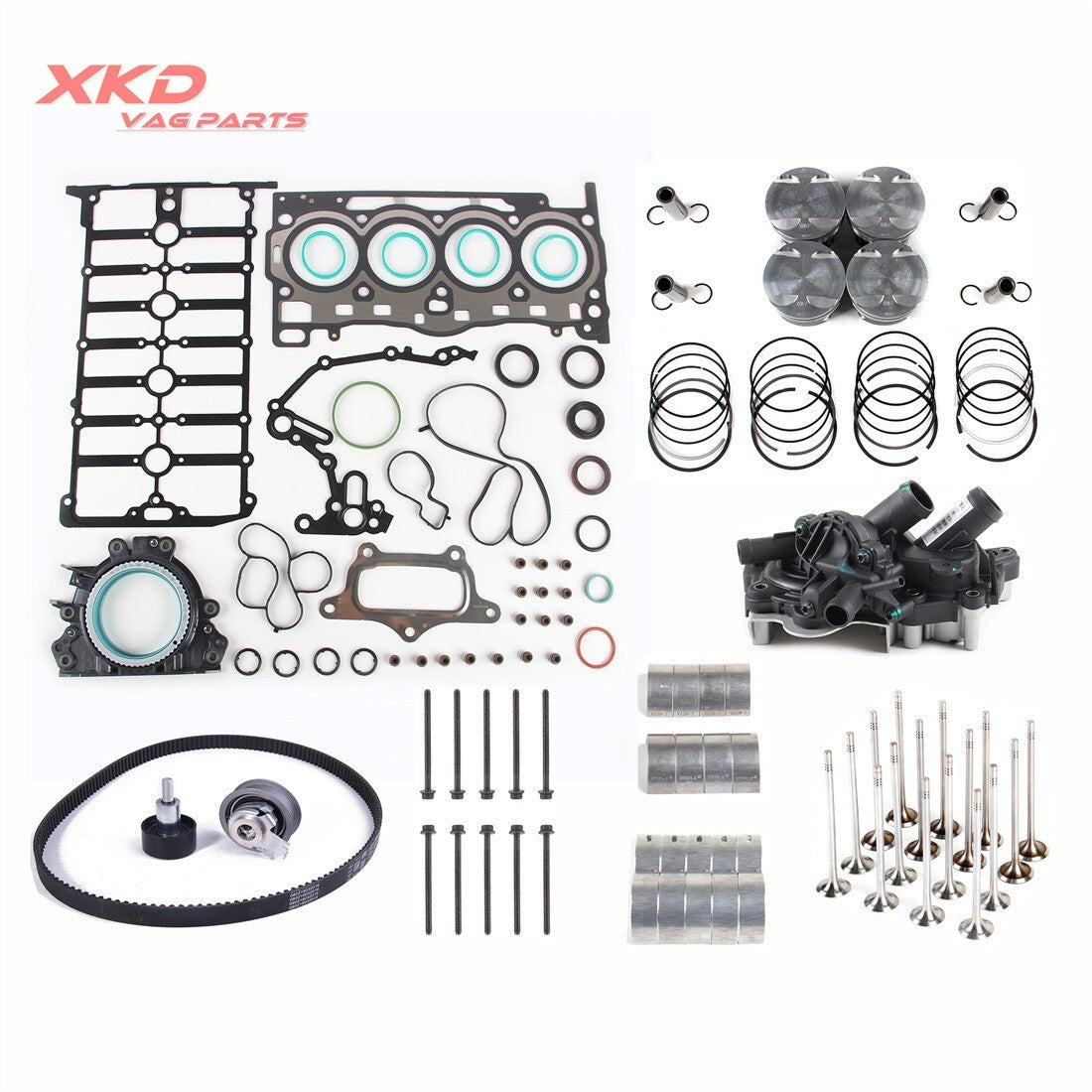 1.2T engine overhaul and rebuild kit suitable for Volkswagen Beettle, Caddy, Polo, CYV, CJZA, CJZB