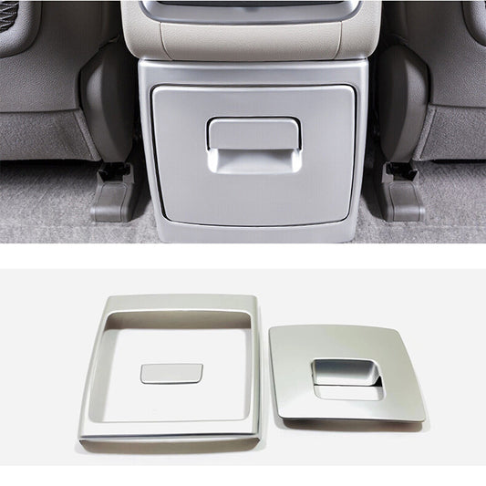 for Kia Carnival 2022-2023 Silver Rear Bottom Air Vent Outlet Cover trim Guard