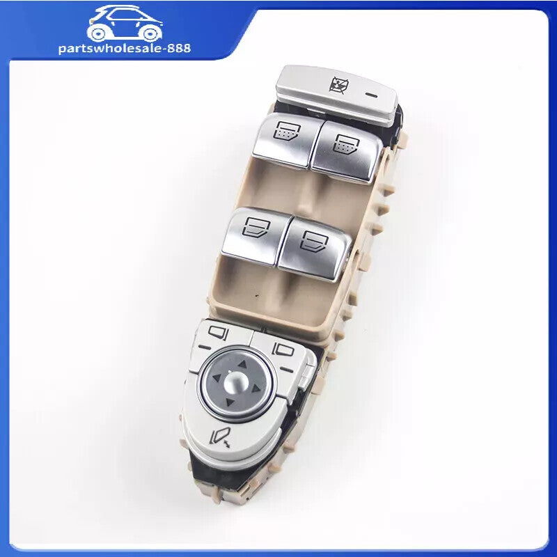 Beige Left Power Window Switch for Mercedes E-Class W213 W222 CLS350 E63 AMG