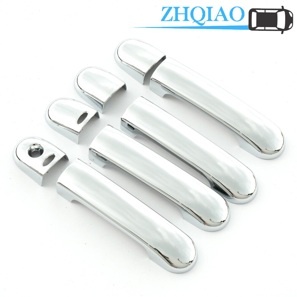 Chrome Door Handle Cover for Smart Fits for Nissan Versa Tiida Latio Livina 2009-2013