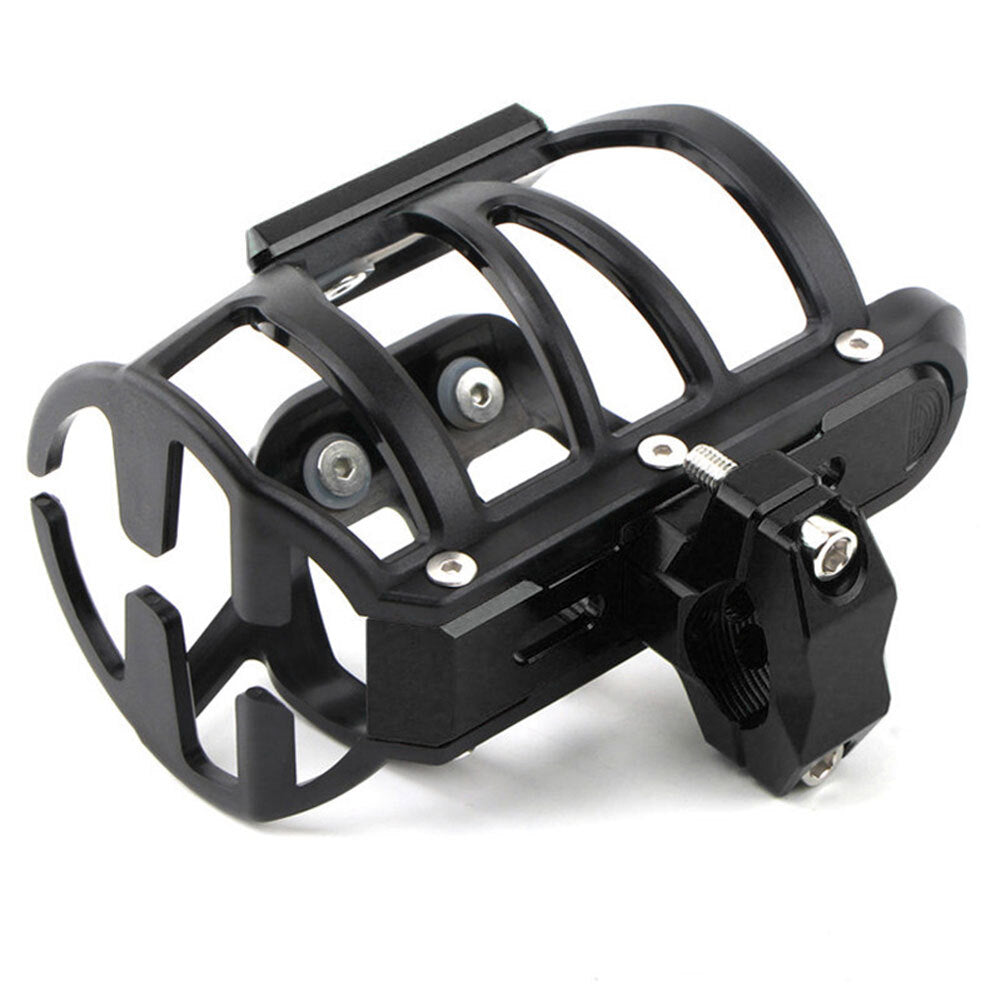 Beverage Water Bottle Drink Cup Holder Stand Fit for BMW R1250 1200 GS ADV LC Black