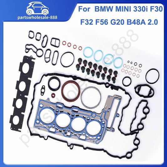 Engine head gasket overhaul sealing kit suitable for BMW for MINI 330i F30 F32 F56 G20 B48A 2.0