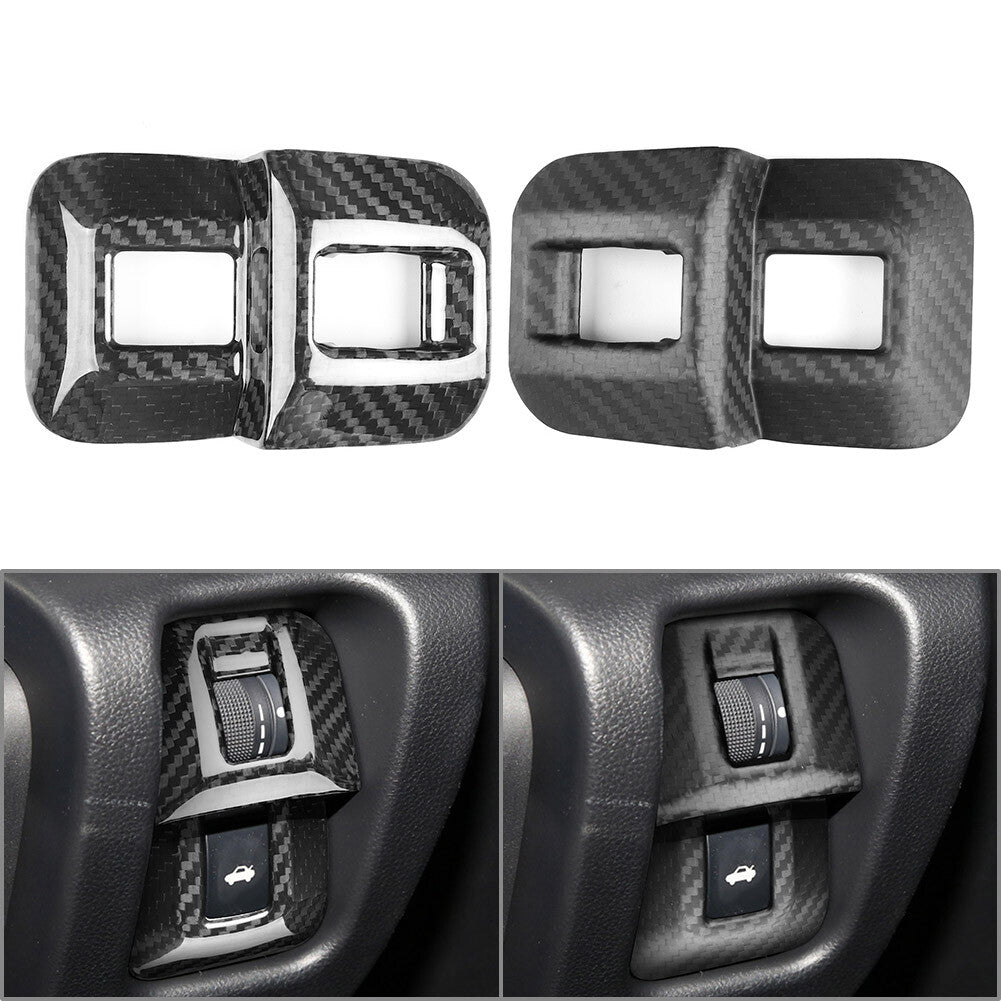 Rear Trunk Boot Tailgate Switch Button Trim Cover for Toyota GR86 for Subaru BRZ