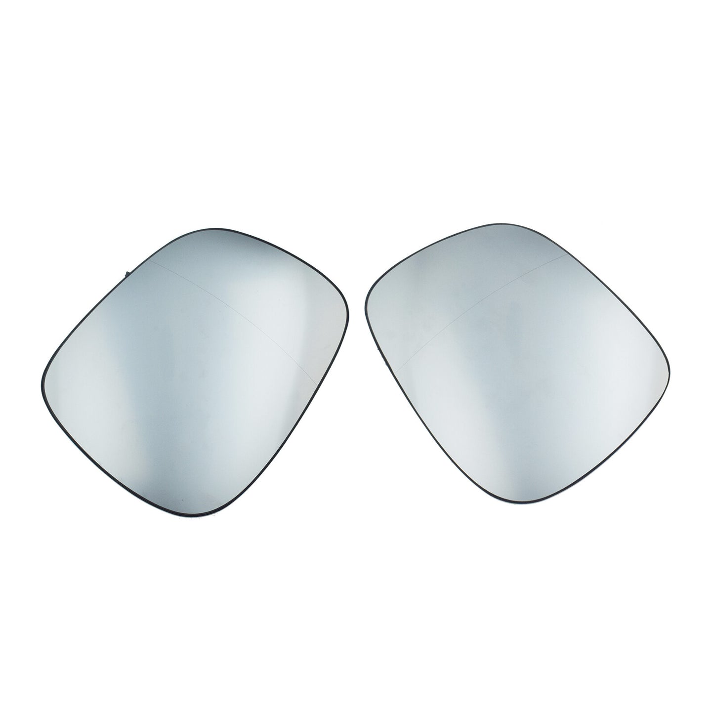 1 Pair LR Mirror Glass Heated for BMW X3 2010-2014 51162991659 51162991660