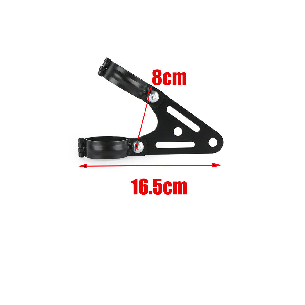 Motorcycle headlight mounting bracket fork headlight bracket clip suitable for 28-41 mm forks