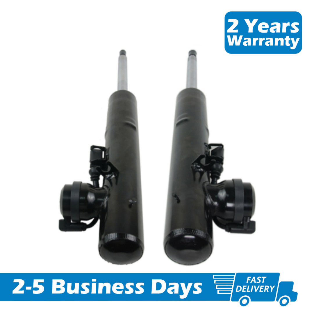 A pair of front L/R shock absorbers electrically compatible with for Audi Q5 8RB 8R0413029J 2009-2017
