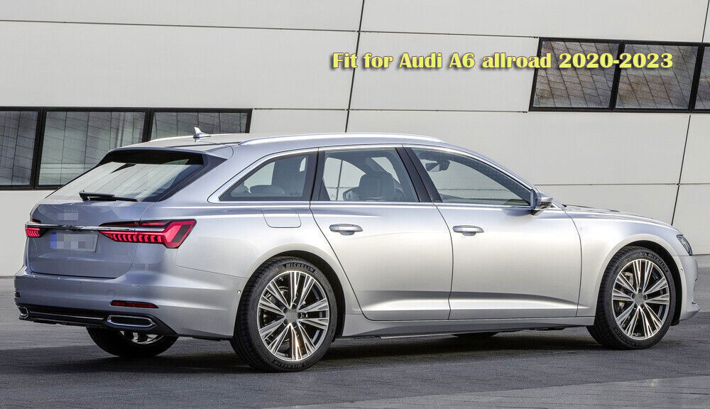 4X Window Deflector Visors Sun Rain Guard Vent Shade for 20-2023 for Audi A6 Allroad