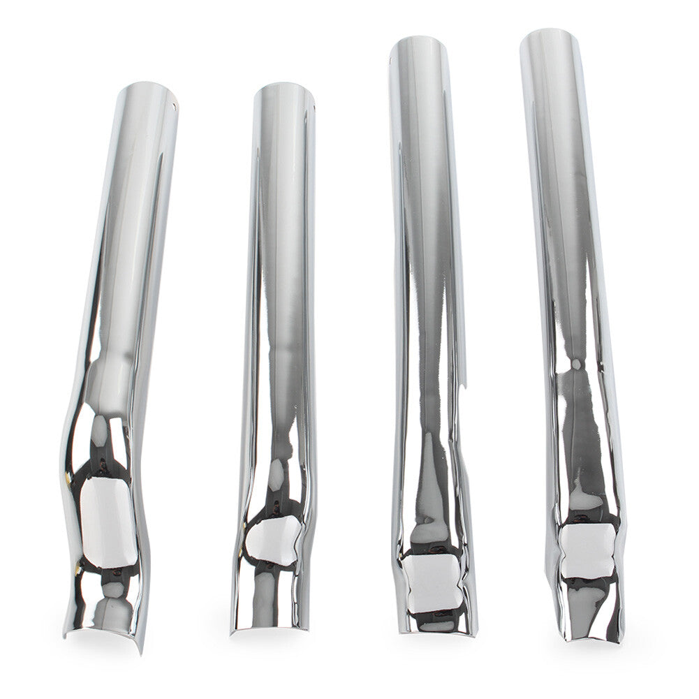 Hintere Schwingenrohrabdeckungen f¨¹r for Harley Heritage Softail Classic FLSTC Chrom