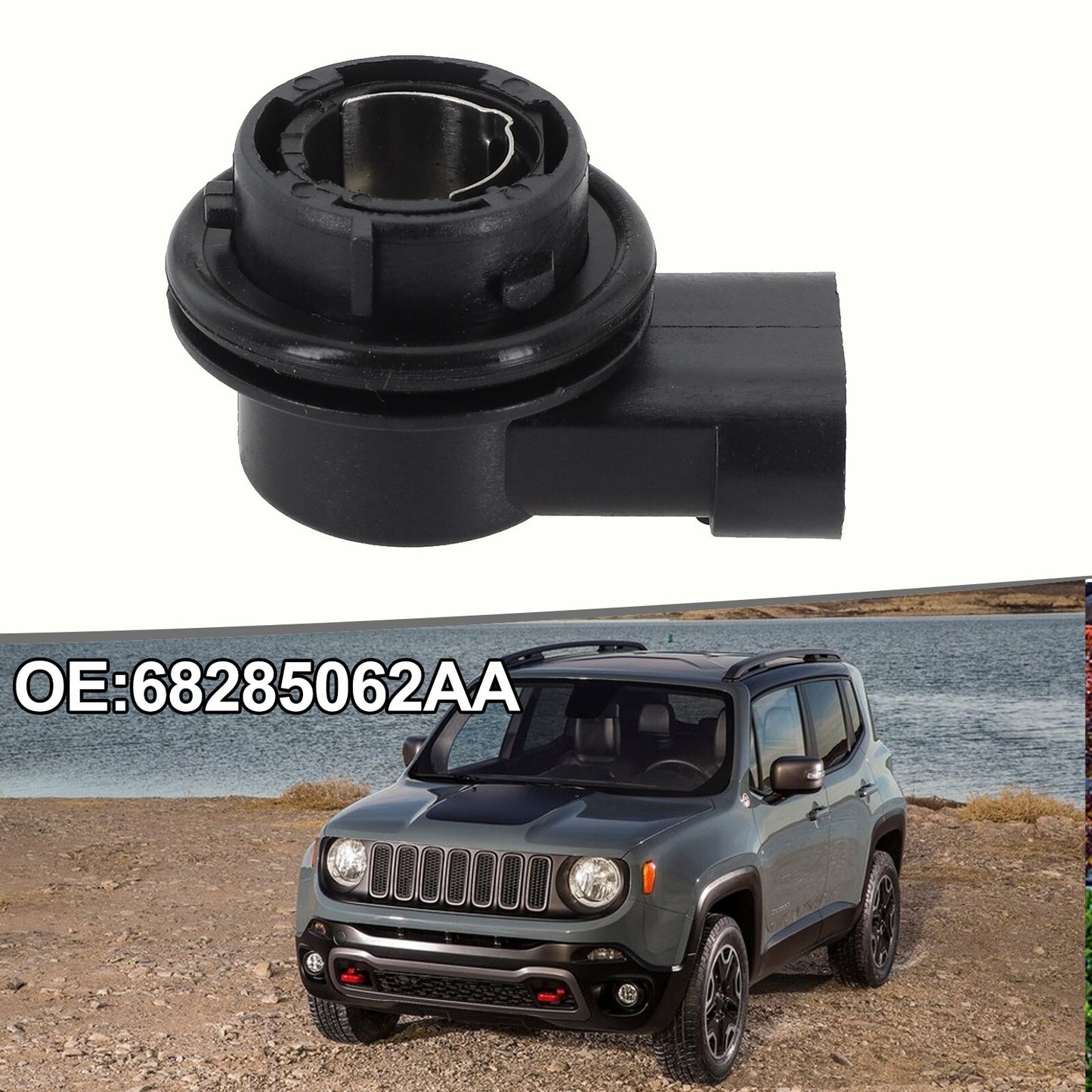 PY21 bulb holder for Jeep Renegade car light base - easy to install.