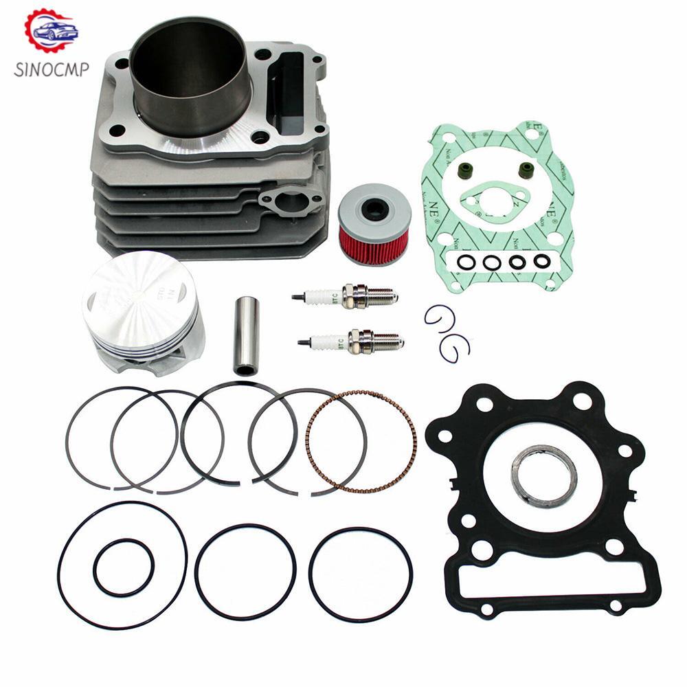 74MM Piston Cylinder Top End Rebuild Kit for Honda ATV RX300 Fourtrax FW 2x4 4x4