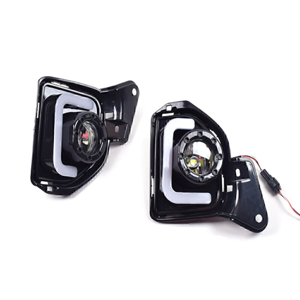 LED DRL Daytime Running Light Fog Turn Signal Lamp for Toyota Hiace 2014 - 2016