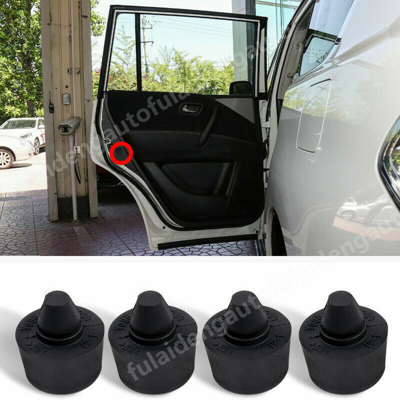 for Nissan Armada Patrol Y62 2013-2019 Car 4-door Cushioning Granular Rubber Pad