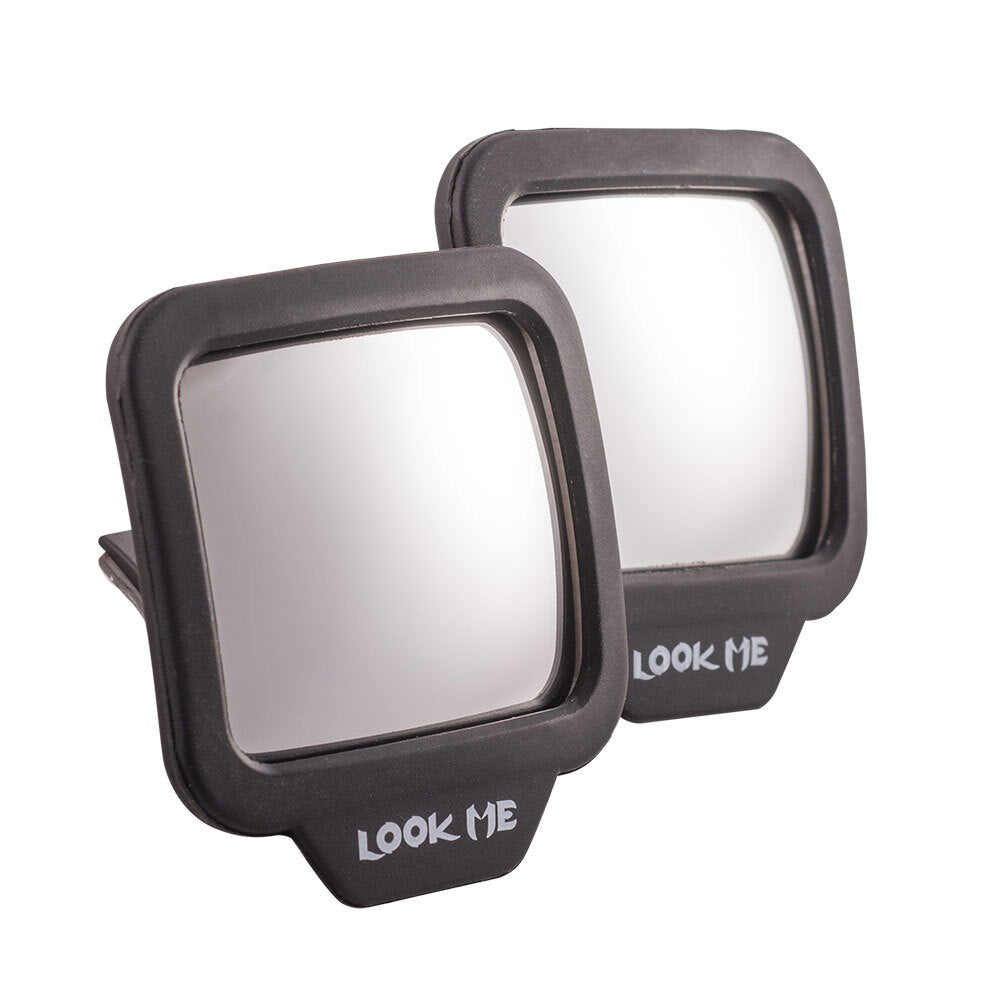 Adjustable Blind Spot Mirror Stick Wide Angle Car Rv Truck Van Side View Convex