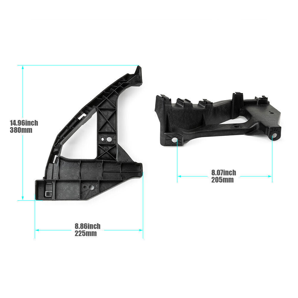 for CIVIC Sedan Front Bumper Headlight Support Retainer Brackets 2016-2021