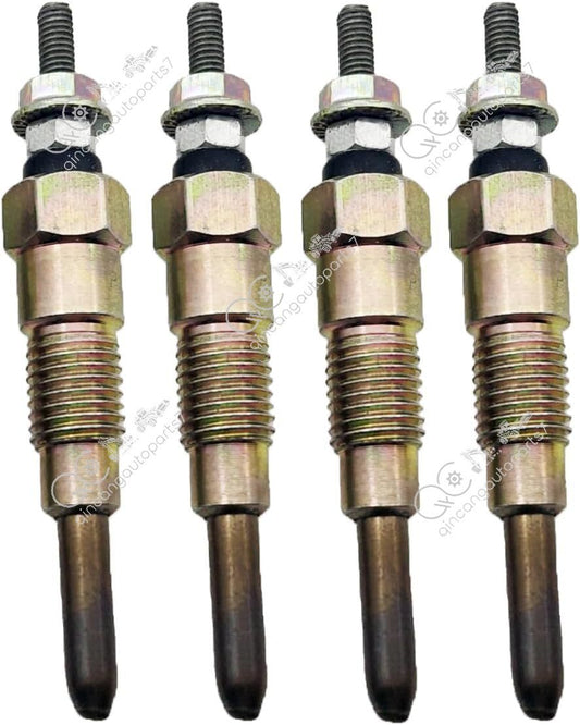for Hyundai Skid Steer HSL810 Yanmar Engine 4TNE98 Glow Plug 4 Units 1 Set