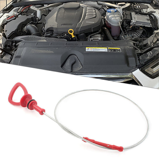 Car Engine Oil Level Dipstick for Mercedes-Benz W203 W208 W209 W211 SLK CLK Red