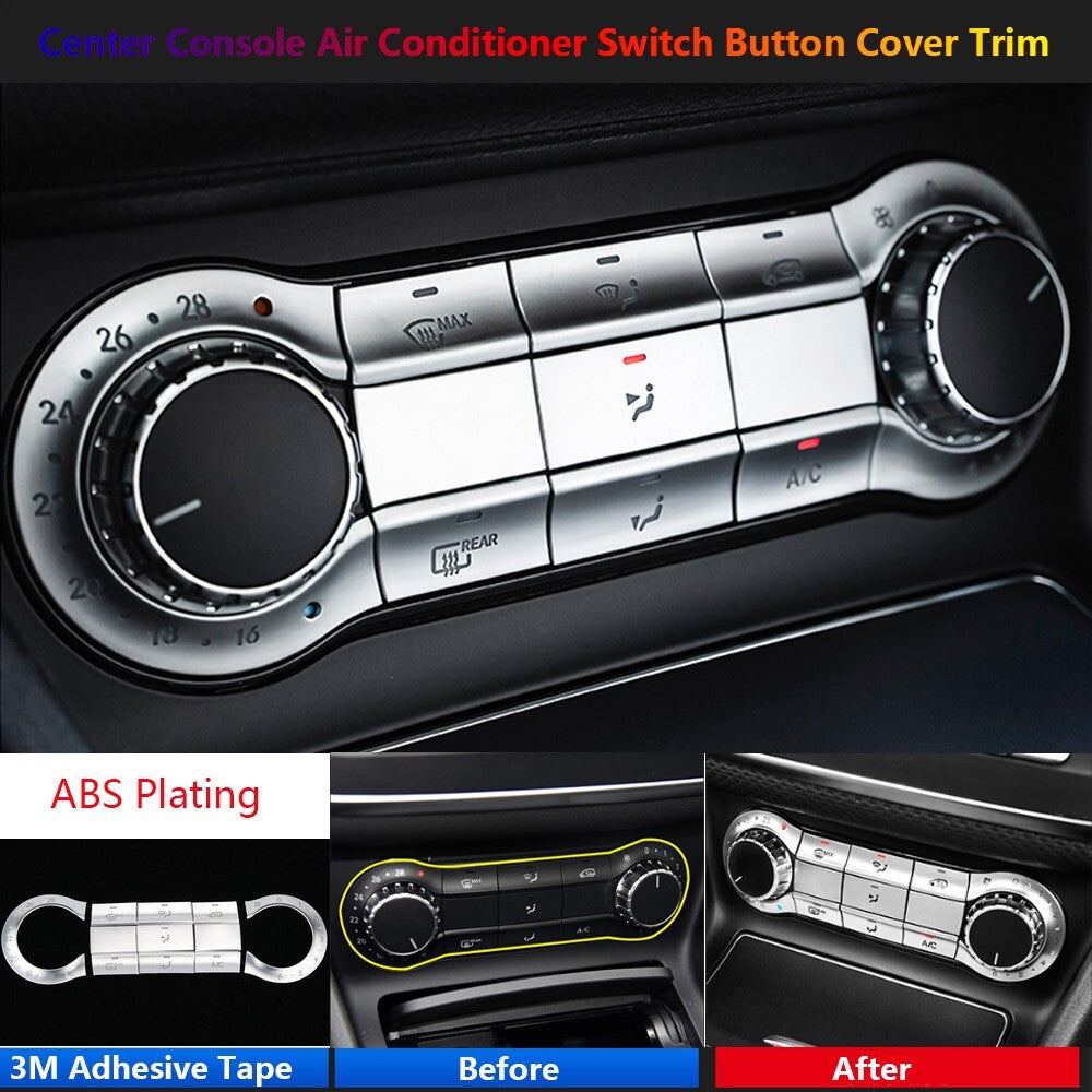 for Mercedes-Benz A B CLA GLA W176 W246 C117 X156 Car Center Air AC Button Cover