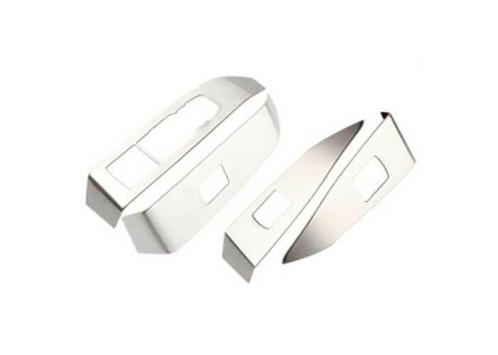for Cadillac CT4 2020-24 Silver Steel Glass Window Lifting Panel Switch Trim 4P