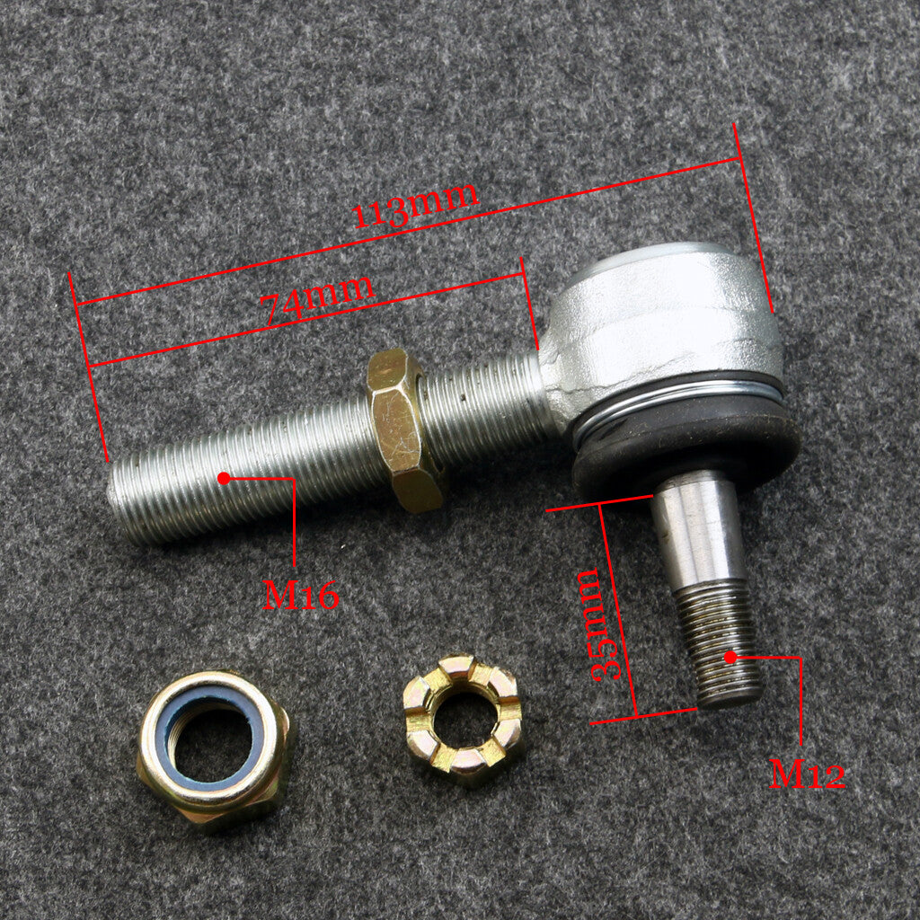 Laeger A-ARM balls joint 12mm 16mm top upper arm for Honda 400EX TRX450 TRX250R